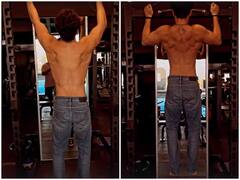 Tiger Shroff ने सोशल मीडिया पर फ्लॉन्ट की मस्कुलर बॉडी, देखें वायरल तस्वीर