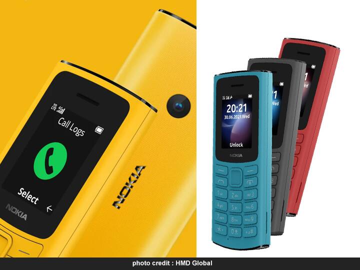 नोकिया 110 4जी आणि नोकिया 105 4जी ला 1.8 इंचाचा डिस्प्ले दिला आहे. ज्याचा रेज्यॉल्यूशन 120X160 पिक्सल आहे.  (Photo Credit : Hmd Global)