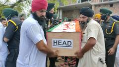 ਸ਼ਹੀਦ ਜੁਗਰਾਜ ਸਿੰਘ ਨੂੰ ਸਰਕਾਰੀ ਸਨਮਾਨਾਂ ਨਾਲ ਅੰਤਿਮ ਵਿਦਾਈ, ਬੀਤੇ ਦਿਨੀਂ ਵਿਸਫੋਟਕ ਧਮਾਕੇ 'ਚ ਹੋਏ ਸੀ ਸ਼ਹੀਦ