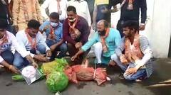 ਅਕਾਲੀ-ਬਸਪਾ ਗਠਜੋੜ ਤੇ ਟਿੱਪਣੀ ਕਰ ਬੁਰਾ ਫਸੇ ਰਵਨੀਤ ਬਿੱਟੂ, ਐਸਸੀ ਮੋਰਚਾ ਵੱਲੋਂ ਵਿਰੋਧ, ਫੂਕਿਆ ਪੁੱਤਲਾ