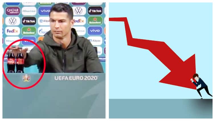 Over $ 4bn Fizzled Out From Coca-Cola's Market Value; Know Why Cristiano Ronaldo Abhors Aerated Drinks & Does Not Allow Son To Drink Over $ 4bn Fizzled Out From Coca-Cola's Market Value; Know Why Ronaldo Abhors Aerated Drinks