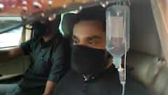 Maratha Reservation Protest : खासदार Dhairyasheel Mane सलाईन लावून आंदोलन ठिकाणी दाखल