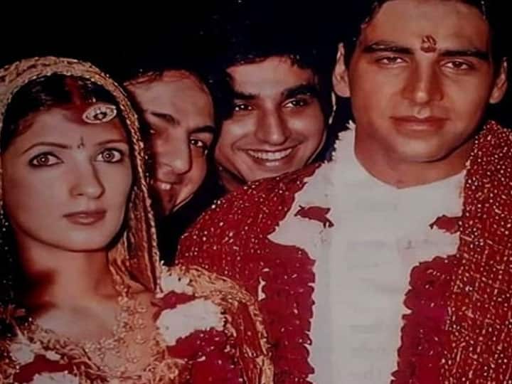 Akshay Kumar and Twinkle Khanna Wedding Photos Viral On Social Media Akshay Kumar और Twinkle Khanna की शादी की फोटो हुई वायरल, आप भी देखिए