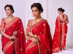 PHOTO : लाल रंगाच्या नऊवारीत खुललं अभिनेत्री रुपाली भोसलेचं सौंदर्य