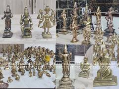 PHOTO : पंढरीत भाविकांना नवी पर्वणी, आता शेकडो वर्षांपूर्वीच्या मूर्तींचा खजिना खुला, पाहा फोटो