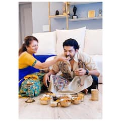 IN PICS | Gurmeet Choudhary Celebrates ‘Jamai Shoshthi’: ‘My Mother-In-Law Cooks 30-35 Bengali Dishes For Me’