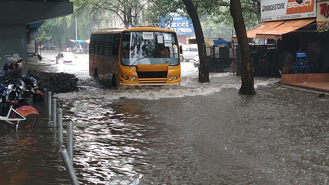 Thane Rain Updates | ठाण्यात पुन्हा मुसळधार पाऊसाचे धुमशान