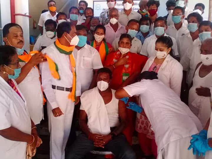 புதுச்சேரி : அரசு விழாக்களில் அரசியல் சாயம் பூசுகிறது பாஜக - முன்னாள் முதல்வர் நாராயணசாமி