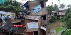Howrah Heavy Rains Updates:প্রবল বৃষ্টিতে উলুবেড়িয়ায় রাস্তায় ধস, ভেঙে পড়ল পাঁচটি দোকান