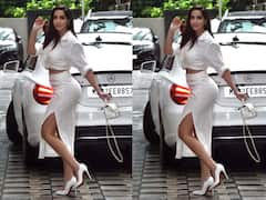 उफ तेरी अदा: व्हाइट बॉडीकॉन ड्रेस में Nora Fatehi ने दिखाया जलवा, फैंस हुए दीवाने