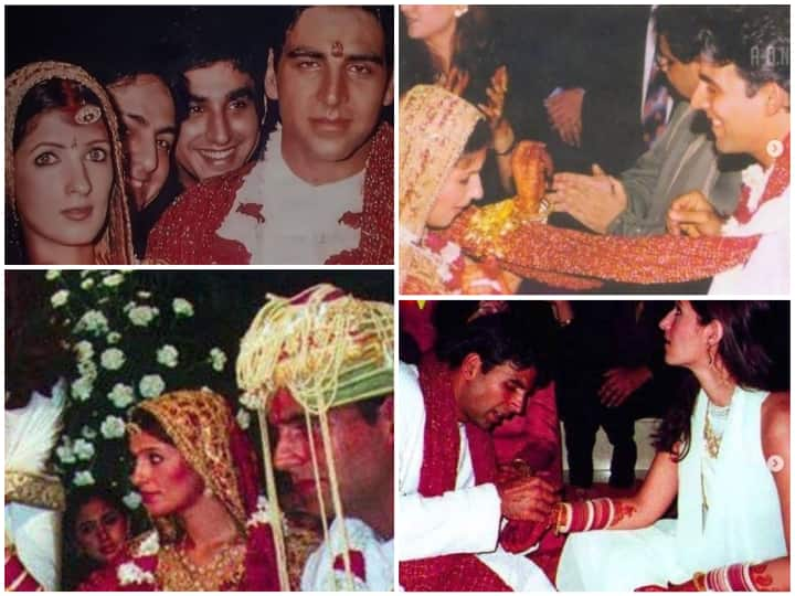 Akshay Kumar-Twinkle Khanna’s Unseen Wedding PICS Go Viral After 20 ...