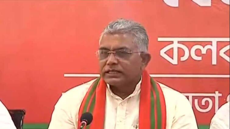 Dilip Ghosh raises his voice on fake vaccination camp by saying that heavy weight people are involved in this Dilip Ghosh on Fake Vaccine : 