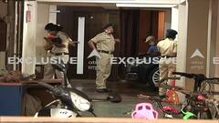 NIA Raid At Pradeep Sharma house : प्रदीप शर्मा यांच्या घराबाहेर मोठा बंदोबस्त तैनात