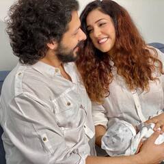 PICS: Neeti Mohan & Nihaar Pandya Share FIRST Glimpse Of Newborn Son, Reveal His Name