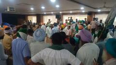 ਬਠਿੰਡਾ ਡੀਸੀ ਦਫ਼ਤਰ 'ਚ ਕਿਸਾਨਾਂ ਨੇ ਰੋਸ ਵਜੋਂ ਕੀਤਾ ਹੰਗਾਮਾ 