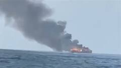 દ્વારકાના સલાયાના જહાજમાં મધદરિયે લાગી આગ, ઓમાન નેવીએ 13 ખલાસીઓને બચાવ્યા