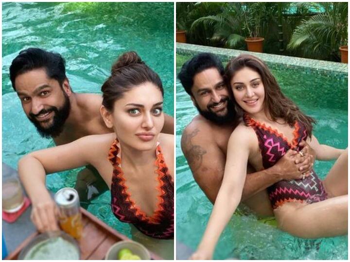 'कांटा लगा' गाने से बॉलीवुड में फेमस होने वाली एक्ट्रेस शेफाली जरीवाला बिग बॉस 13 में भी काफी सुर्खियां बटोर चुकी हैं. शेफाली अपने लुक, खूबसूरती और स्टाइल के लिए भी फेमस हैं. शेफाली सोशल मीडिया पर भी काफी एक्टिव रहती है. और अपनी हॉटनेस से इंटरनेट का पारा भी बढ़ाती रहती हैं. इन दिनों वो अपने पति और टीवी एक्टर पराग त्यागी के साथ क्वालिटी टाईम स्पेंड कर रही हैं. हाल ही में उन्होंने स्विमिंग पूल में चिराग के साथ मस्ती करते हुए कुछ फोटोज शेयर की है. जो काफी चर्चा में बनी हुई है.