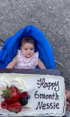IN PICS: Bigg Boss Fame Karanvir Bohra Celebrates Youngest Daughter’s 6 Months Birthday With Family
