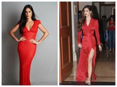 Katrina Kaif से Disha Patani तक, Red Dress में रोमांटिक पोज़ दे रही हैं ये 6 हसीनाएं