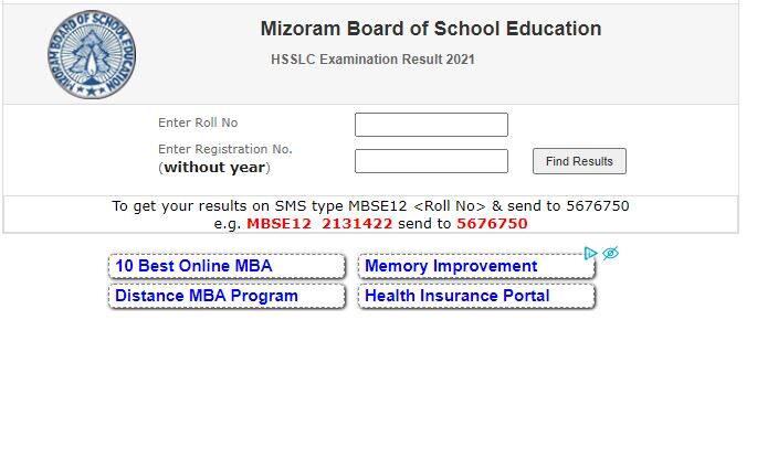 MBSE HSSLC Result 2021 Declared at mbse.edu.in: Check Mizoram Board 12th Class Results online MBSE HSSLC Result 2021 Declared - Here's Direct Link To Check Mizoram Board Class 12 Result