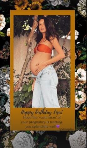 Hope Vaatavaran Of Your Pregnancy..': Anushka Sharma Wishes 'Ae Dil Hai Mushkil' Co-Star Lisa Haydon With Cute Birthday Post