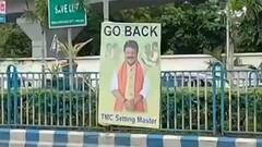 Kailash Vijayvargiya's poster with 'Go Back' message put up in Kolkata