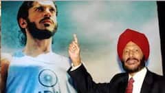 Farhan Akhtar's emotional farewell to Milkha Singh