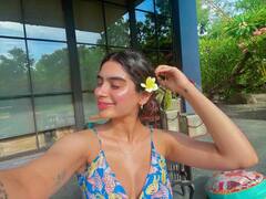 In Pics : खुशी कपूरचा बिकनीतील हॉट अंदाज, फोटो पाहून चाहते घायाळ