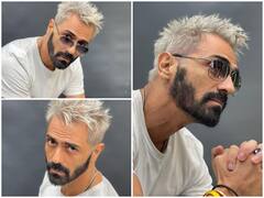 New Look: अर्जुन रामपाल ने अपने नए प्लेटिनम ब्लॉन्ड हेयर फ्लॉन्ट किए, खूब वायरल हो रहा है ये लुक