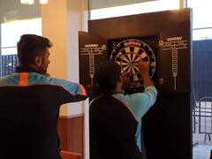 WTC Final: साउथैंप्टन की बारिश के बीच खिलाड़ियों ने की जमकर मस्ती, इस खेल का आनंद उठाया