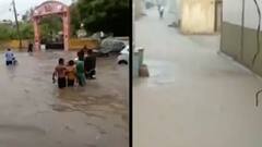 kutch: અંજારમાં બે કલાકમાં ચાર ઇંચ વરસાદ ખાબક્યો, ઠેર ઠેર ભરાયા પાણી
