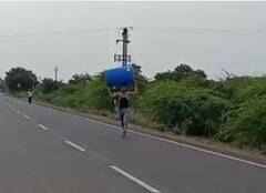 औरंगाबादमध्ये डिझेलचा टँकर पलटी, डिझेल भरण्यासाठी शेकडोंची धावपळ; 200 लिटरचा ड्रम घेऊन पठ्ठ्या टँकरकडे!