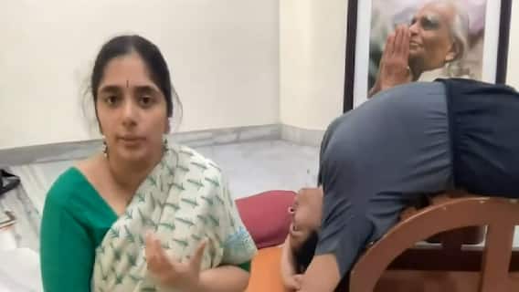 Abhijata Iyengar reveals Yoga asana to attain peace of mind | Yoga Sammelan