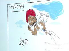 Irfan ka Cartoon: असीम उड़ान पर निकले 'फ्लाइंग सिख', मिल्खा सिंह के निधन पर देश दे रहा है श्रद्धांजलि