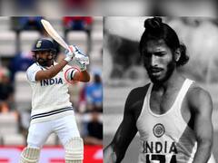 WTC Final 2021: महान धावपटू  मिल्खा सिंह यांना टीम इंडियाची अनोखी आदरांजली, काळी पट्टी बांधून खेळाडू मैदानात