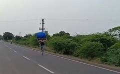 PHOTO : टँकर उलटला, डिझेल गोळा करण्यासाठी कोणी बादली, कॅन तर कोणी ड्रम घेऊन धावले!