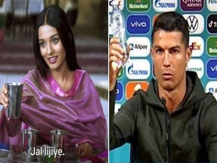 Cristiano Ronaldo के वायरल हुए वीडियो पर बना Amrita Rao का मीम, एक्ट्रेस ने दिया ऐसा रिएक्शन A meme was made on the viral video of Cristiano Ronaldo Amrita Rao reacted Cristiano Ronaldo के वायरल हुए वीडियो पर बना Amrita Rao का मीम, एक्ट्रेस ने दिया ऐसा रिएक्शन