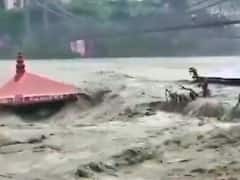 WATCH | Low-Lying Areas In Uttarakhand Submerged After Incessant Rains Cause Rishiganga To Swell