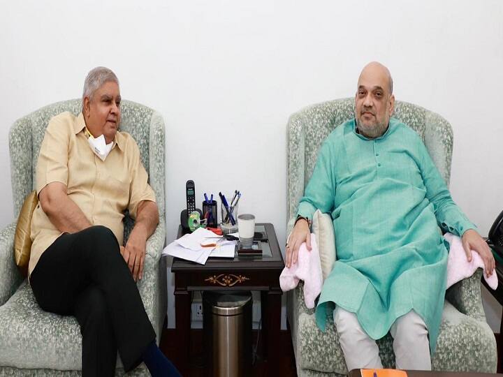 West Bengal Governor Jagdeep Dhankhar to meet Union Minister Amit Shah today गृह मंत्री अमित शाह से दोबारा मिले बंगाल के राज्यपाल जगदीप धनखड़, कयासों का दौर जारी