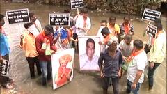 Mumbai BJP : नाल्यात उतरत नालेसफाईविरोधात मुंबईत भाजपचं आंदोलन