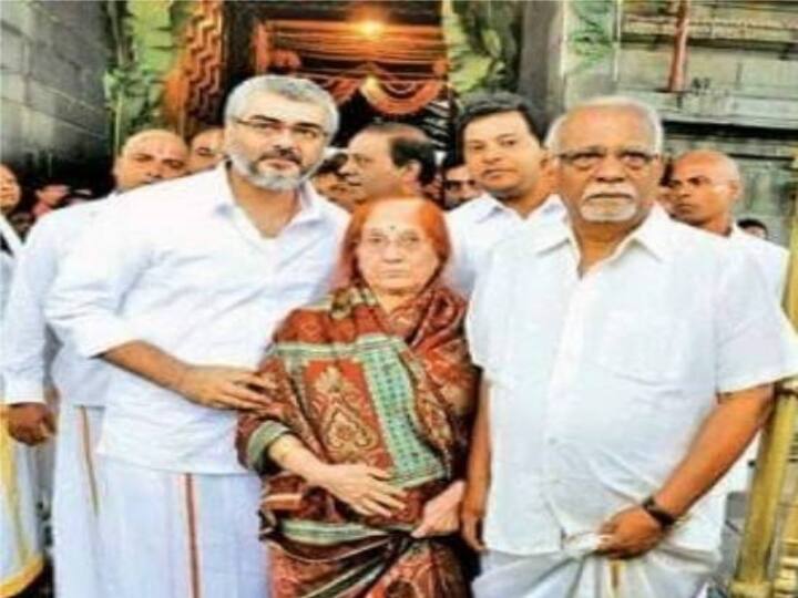 தல அஜித் மற்றும் அவரது தந்தை பி.சுப்பிரமணியம்