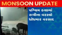 પશ્વિમ કચ્છમાં ભારે પવન સાથે વરસ્યો વરસાદ, કયા વિસ્તારમાં કેટલો ખાબક્યો?,જુઓ વીડિયો