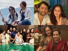 In Pics: दोस्त की बर्थडे पार्टी में बेबी बंप छुपाती नजर आईं Shaheer Sheikh की पत्‍नी Ruchika Kapoor,  क्या सचमुच हैं प्रेग्नेंट?