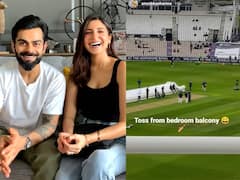 WTC Final: Anushka Sharma ने बेडरूम से शेयर की मैदान में खड़े विराट कोहली की फोटो, लिखा- टॉस फ्रॉम बेडरूम बालकनी
