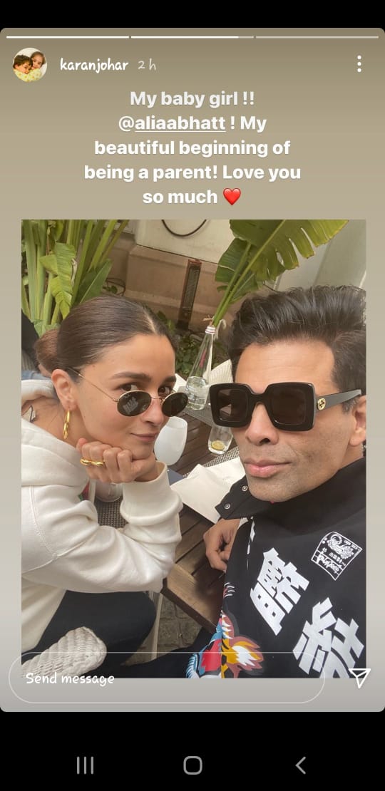 Father’s Day 2021: Karan Johar Showers Love On Alia Bhatt; Says ‘My Beautiful Beginning Of Being A Parent’