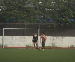 Disha Patani और Tiger Shroff ने फुटबॉल खेलकर एन्जॉय किया संडे, Arjun Kapoor और Ranbir Kapoor भी दिखे साथ, देखें तस्वीरें