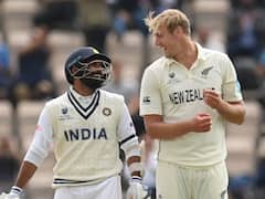 In Pics : जेमिसनच्या 'वादळा'पुढं टीम इंडियाची दाणादाण, टेस्ट वर्ल्डकप फायनलमध्ये आज काय घडलं?