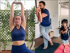 Kareena Reveals She ‘Was In Too Much Pain’ After Second Child Birth; Shares PICS Of Saif & Taimur Doing Yoga