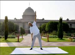 International Day Of Yoga: ਰਾਸ਼ਟਰਪਤੀ-ਉਪ ਰਾਸ਼ਟਰਪਤੀ ਤੋਂ ਲੈ ਕੇ ਕੇਂਦਰੀ ਮੰਤਰੀਆਂ ਤੱਕ ਨੇ ਕੀਤਾ ਯੋਗਾ, ਦੇਖੋ ਤਸਵੀਰਾਂ 