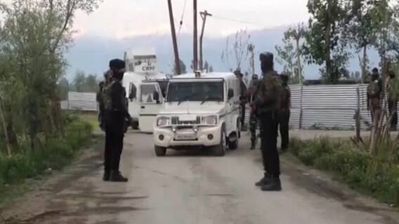 Jammu Kashmir : जम्मू काश्मीरमधील सोपोरमध्ये जोरदार धुमश्चक्री, तीन दशहतवाद्यांचा खात्मा